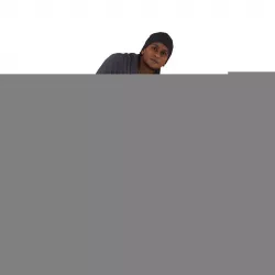City Man Sitting Low-poly  3D model