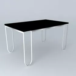 clip table mesa clipe Free 3D model