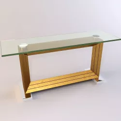 Consol and Table Monaco Cattelan Italia - all sizes 3D model