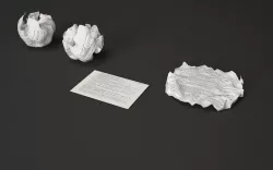 Crumpled Paper 3D model