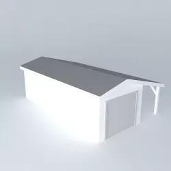 Decochalet 2015 Garage 330x810 Bucher 180 Free 3D model