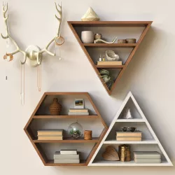 Decorative shelves 3D model