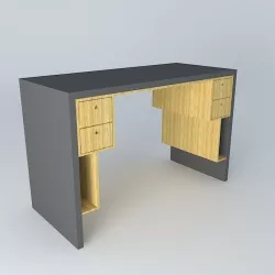 desk Benedict, Benedict desk Free 3D model