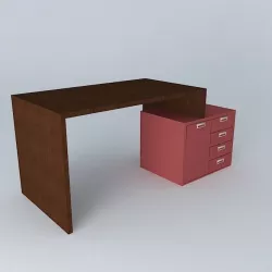 desk desk Free 3D model