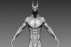 Dog Creature 3D model
