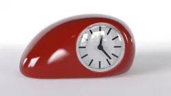 Drop clock Free low-poly  3D model