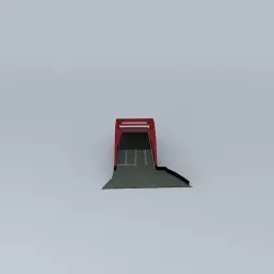 East Town screen sea bridge Free 3D model