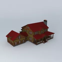 Farm House Free 3D model