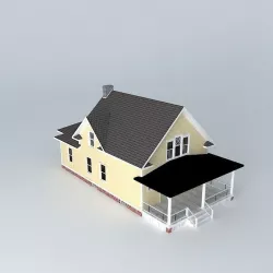 Farm House Free 3D model