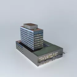 Farroupila Palace Palace Farrukhabad  Legislative Assembly of RS Free 3D model