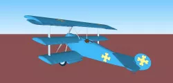 Fokker DR1 Free 3D model