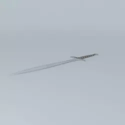 Frodo's Sword "Sting" Free 3D model