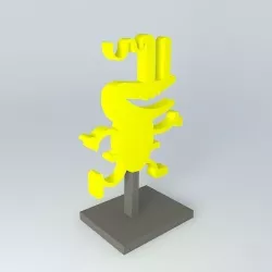Funny sculpture funny sculpture Free 3D model