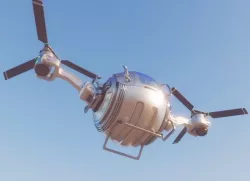  Futuristic Cargo Drone realistic 3d model vray 3D model
