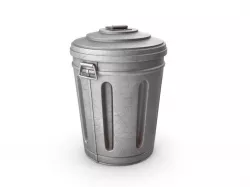 Garbage Can 3D model