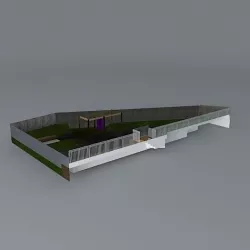Garden design  Free 3D model