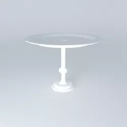 garnish cake dish cake door Free 3D model