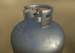 Gas Tank Low-poly  3D model