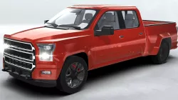 Generic Pickup Realtime Low-poly  3D model