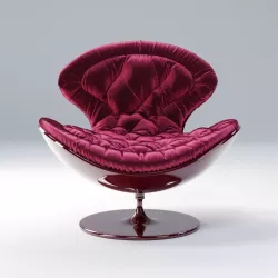Giovannetti JETSONS armchair HD and Low-poly Low-poly  3D model