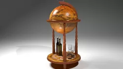 Globe bar 3D model
