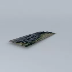 Gravel pile Free 3D model