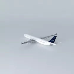 HiFly Airlines Airbus A330 200/300 Free 3D model