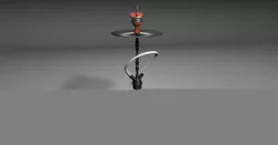 Hookah Shisha C4D 3D model
