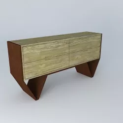 JG console buffet JG Free 3D model