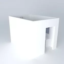 joorkut small kitchen small kitchen Free 3D model