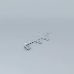KPHL, PHL, PHI Passenger Terminals Free 3D model