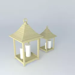 lanterna lantern Free 3D model