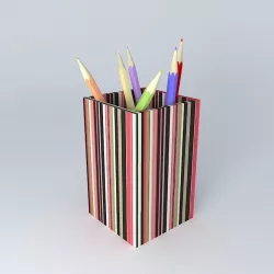 lapis pencils escritorio office Free 3D model