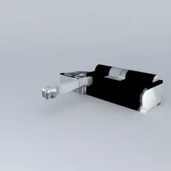 LAX small terminal 4 Free 3D model