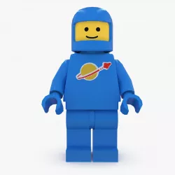 Lego Spaceman Low-poly  3D model