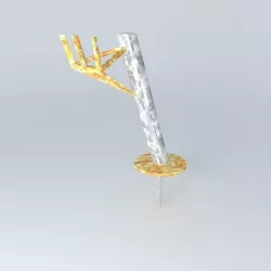 LK leg Free 3D model