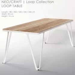 LOOP TABLE Low-poly  3D model