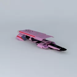 M18 XBD Ares II Destroyer class Free 3D model