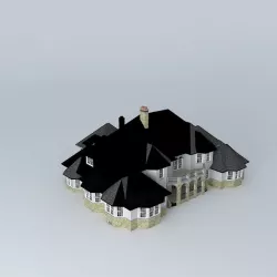 Mansion Free 3D model