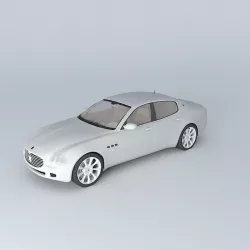 Maserati Quattroporte V 2005 Free 3D model