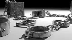 Medieval shackles 3D model