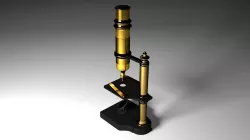 Microscope 3D model