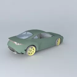 mitsubishi eclipse 1994 remodelado Free 3D model