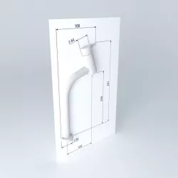 MIXER SINGLE LEVER DECA LINK 2885 Free 3D model