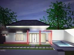 Modern Small House 3D model
