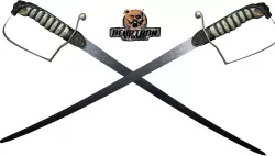 Naval Artillery Sword Pirate Anchor Blade Cutlass Sailor Low-poly  3D model