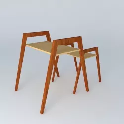 nest table nest tables Free 3D model