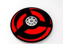 obito mangekyou sharingan fidget spinner 3D model