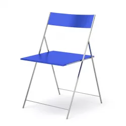 Office chair plastic and metal 3D model