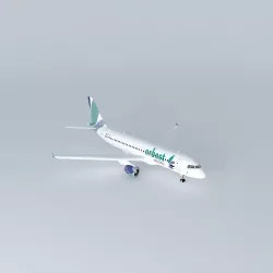 Orbest Orizonia Airlines Airbus A320214 Free 3D model